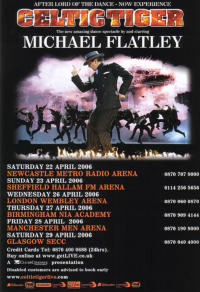 Celtic Tiger in Glasgow-Danke Bernd für den Flyer